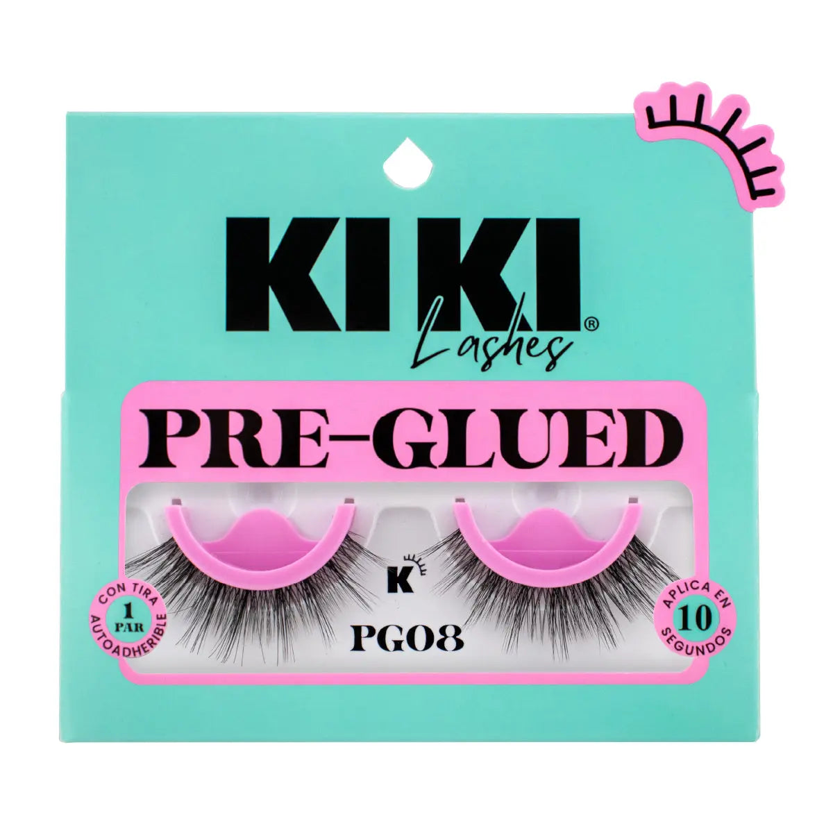 Pestañas Postizas Pre-Glued Kiki lashes