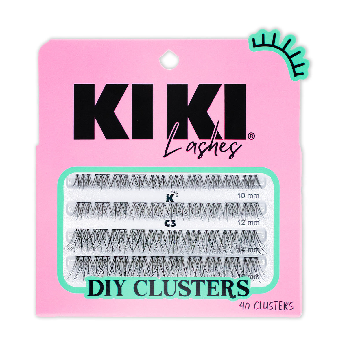 Pestañas postizas KIKI | DIY Clusters Kiki lashes
