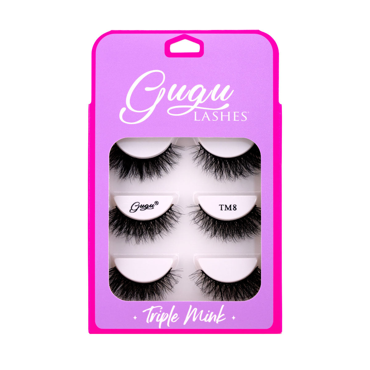 Pestañas postizas Gugu Triple Mink Gugu lashes