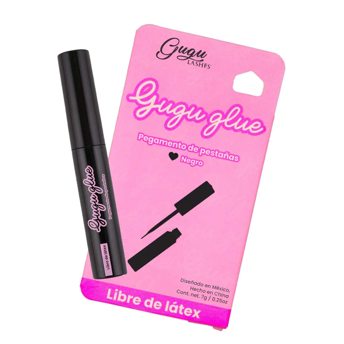 Pegamento con Brocha Gugu Glue Negro Gugu lashes