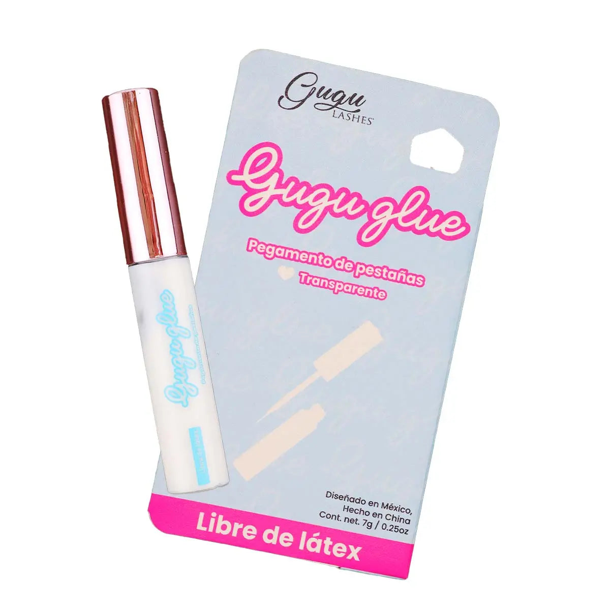 Pegamento con Brocha Gugu Glue Transparente Gugu lashes