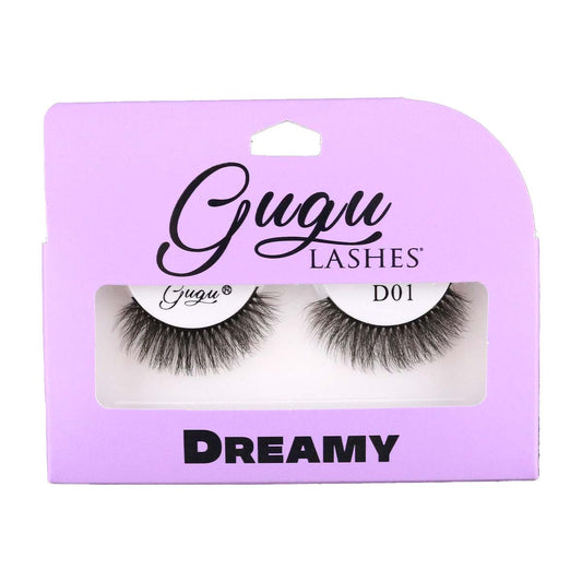 Pestañas Postizas GUGU LASHES  – Dreamy D01 | Pestañas Suaves, Naturales y Elegantes