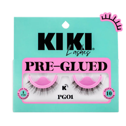 Pestañas Postizas Pre-Glued Kiki lashes