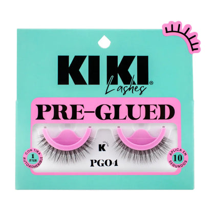Pestañas Postizas Pre-Glued Kiki lashes