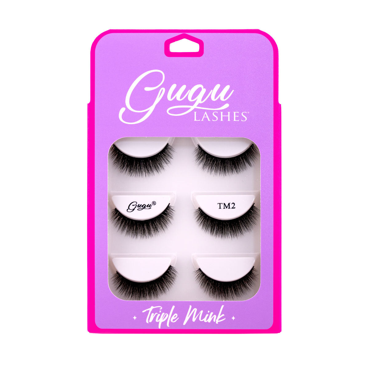 Pestañas postizas Gugu Triple Mink Gugu lashes
