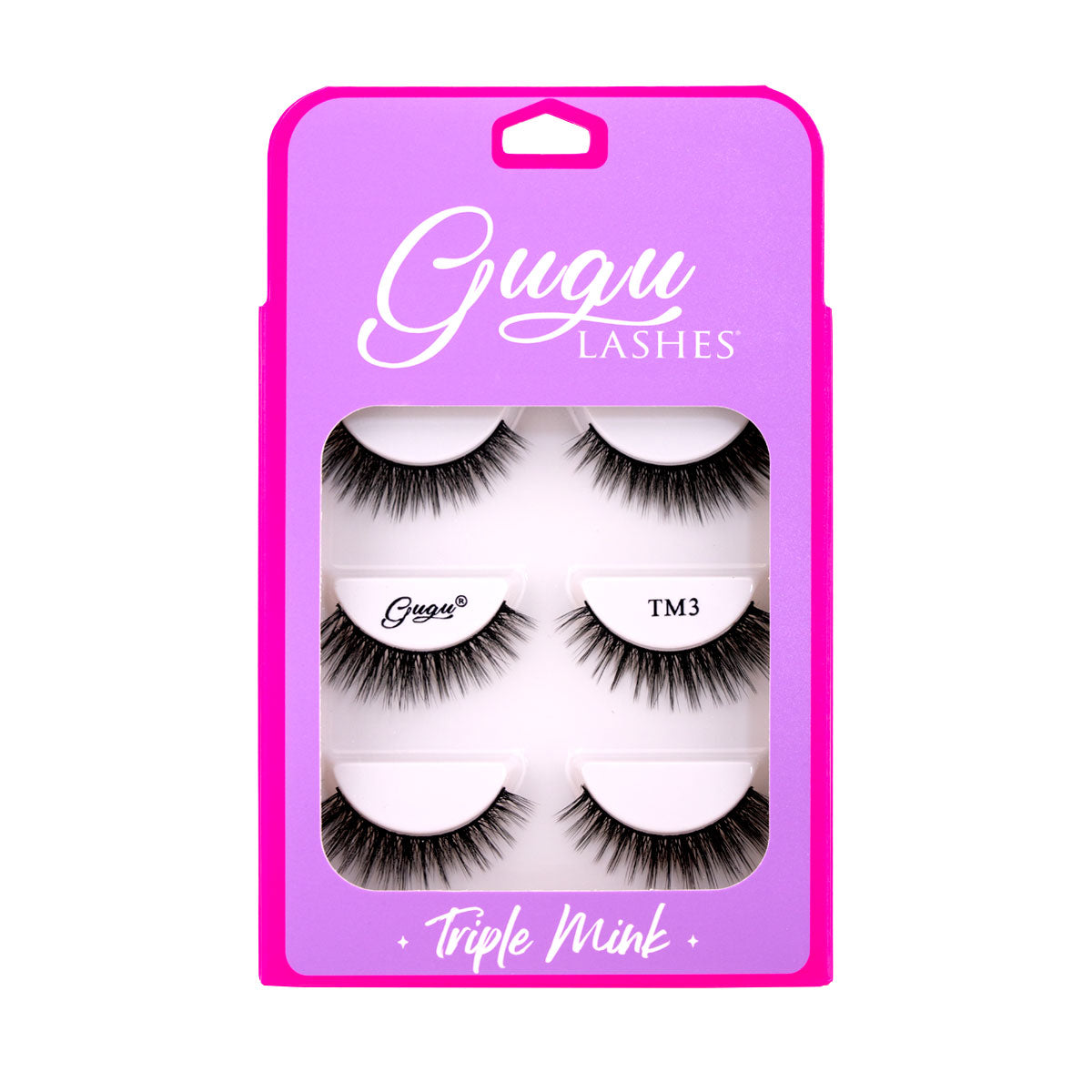 Pestañas postizas Gugu Triple Mink Gugu lashes