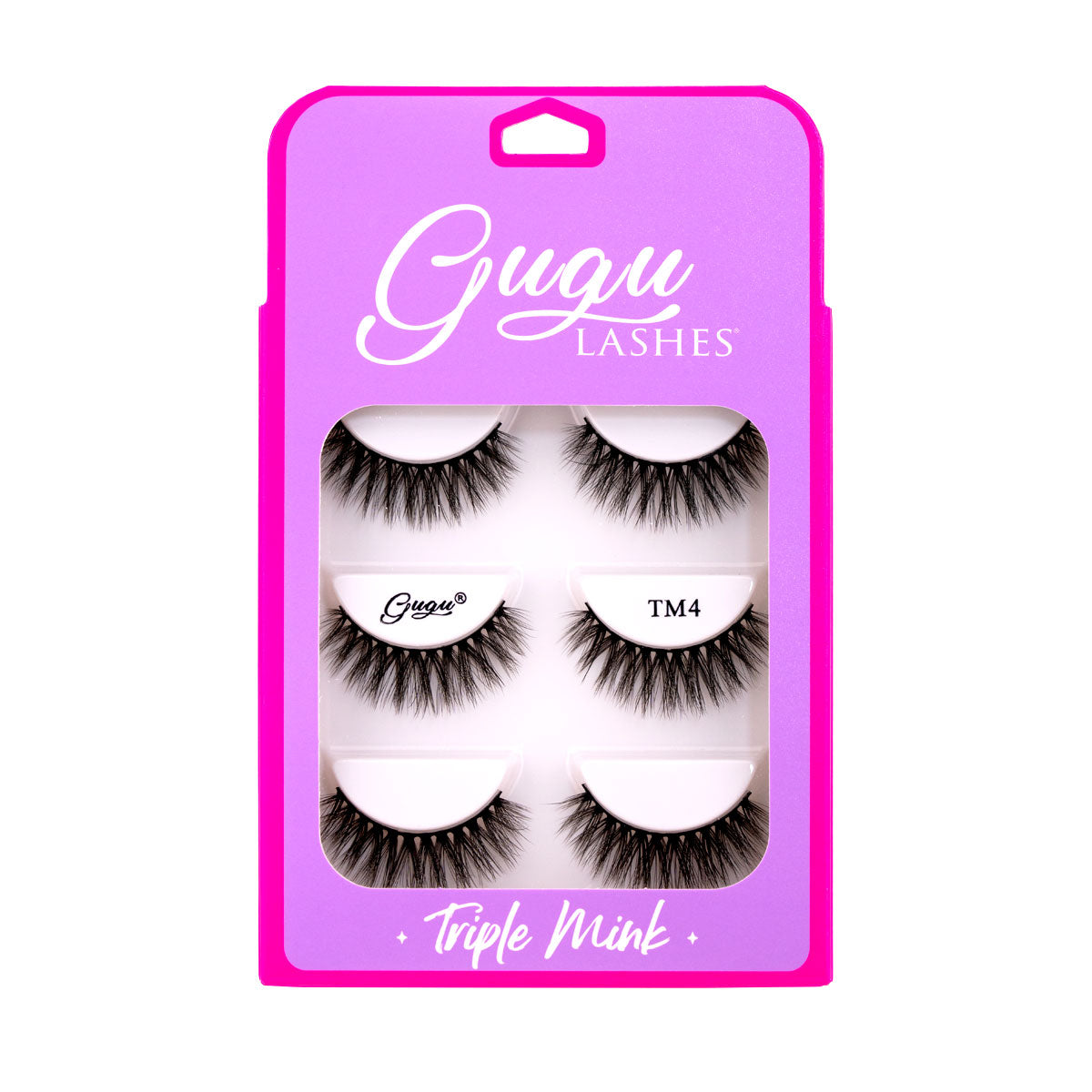 Pestañas postizas Gugu Triple Mink Gugu lashes