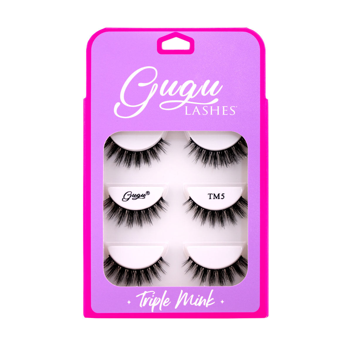 Pestañas postizas Gugu Triple Mink Gugu lashes