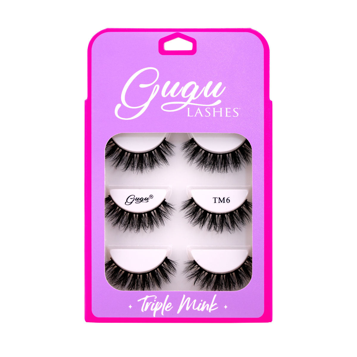 Pestañas postizas Gugu Triple Mink Gugu lashes