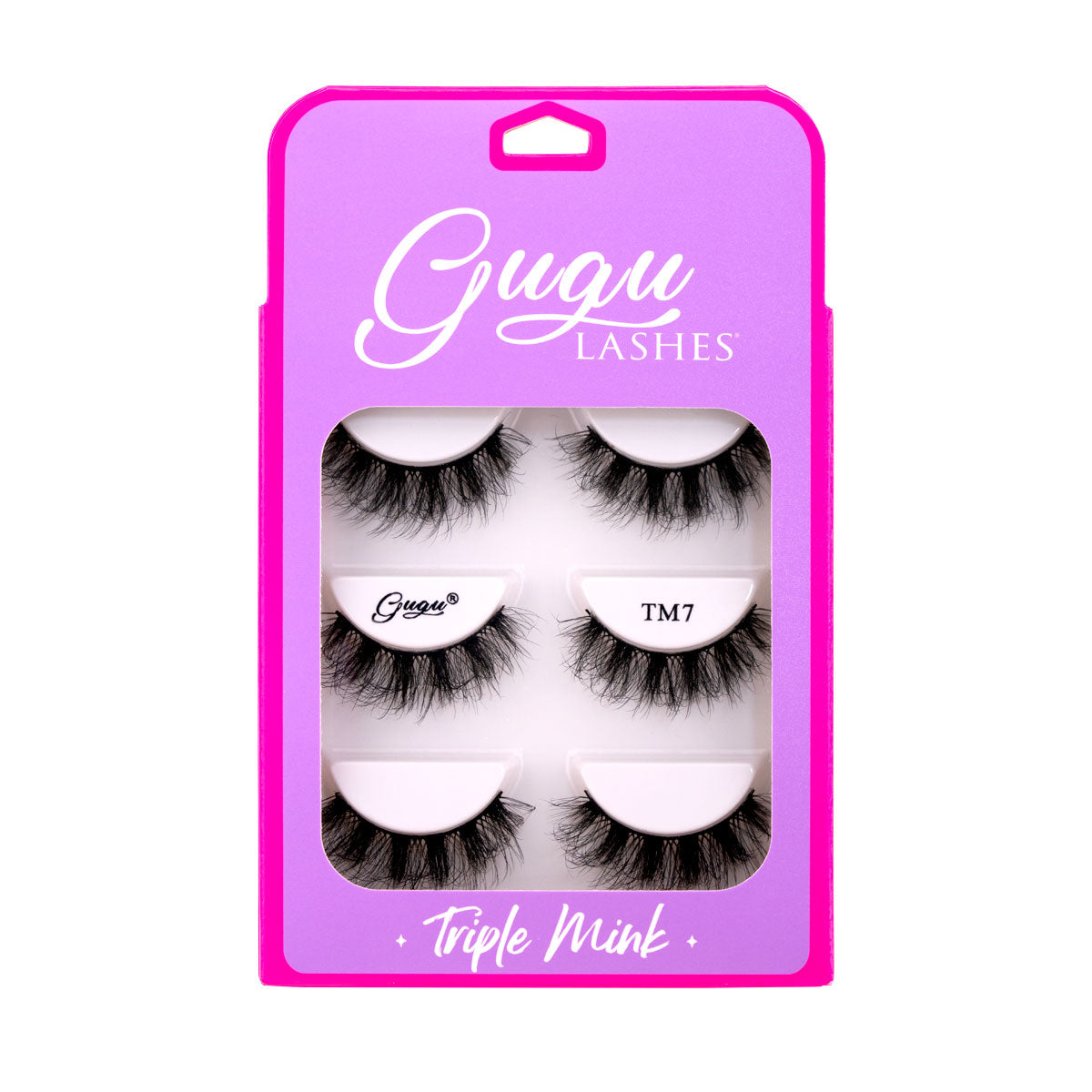 Pestañas postizas Gugu Triple Mink Gugu lashes
