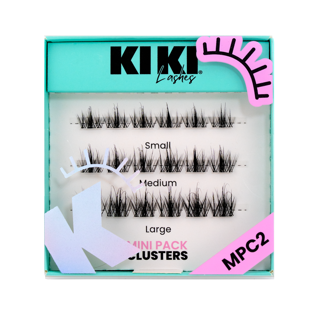 Pestañas postizas KIKI | MINI PACK CLUSTERS Kiki lashes