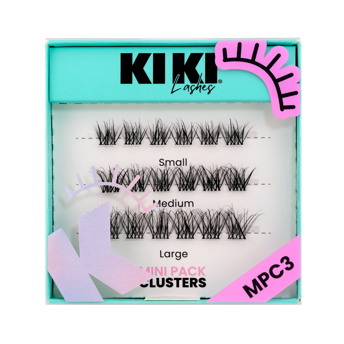 Pestañas postizas KIKI | MINI PACK CLUSTERS Kiki lashes