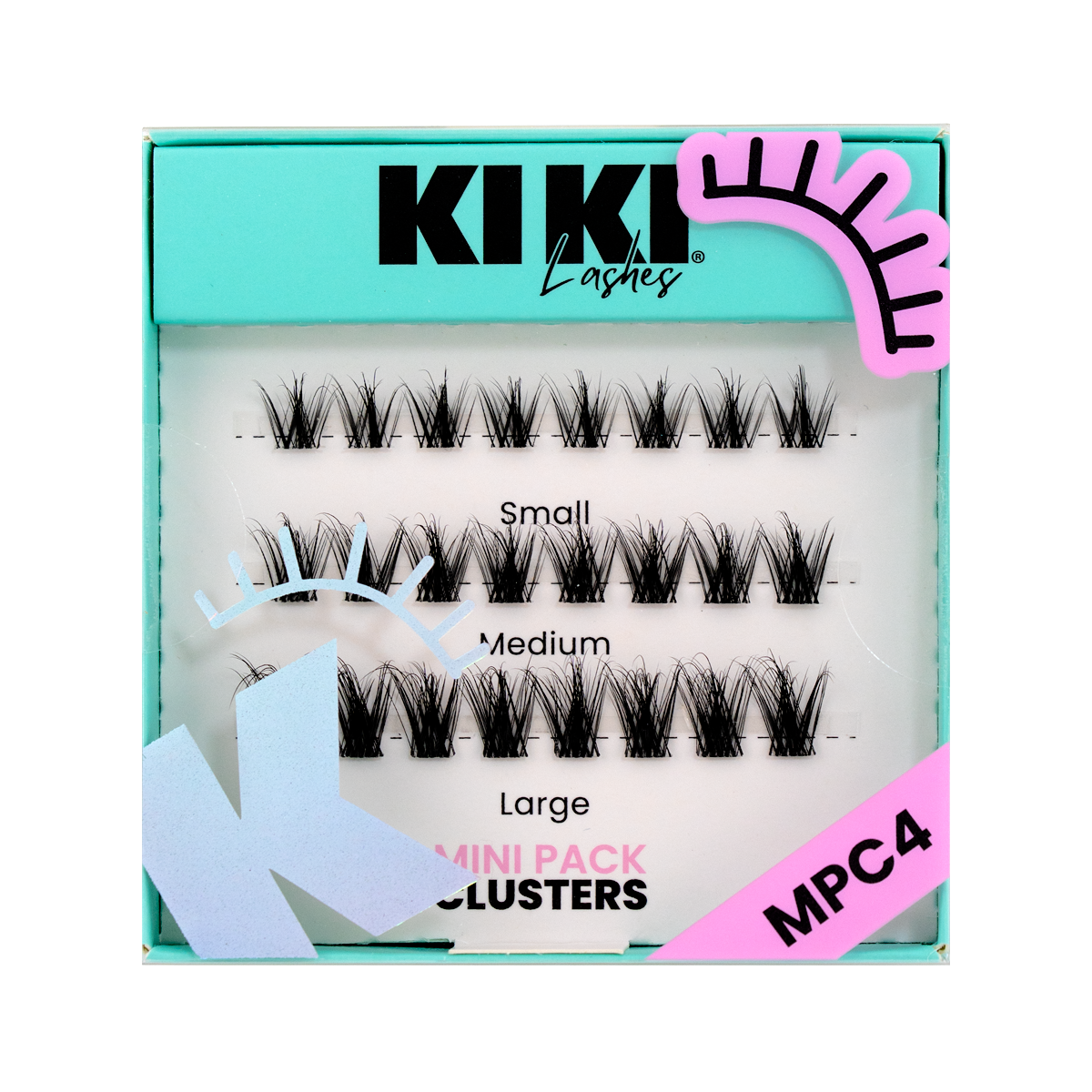 Pestañas postizas KIKI | MINI PACK CLUSTERS Kiki lashes