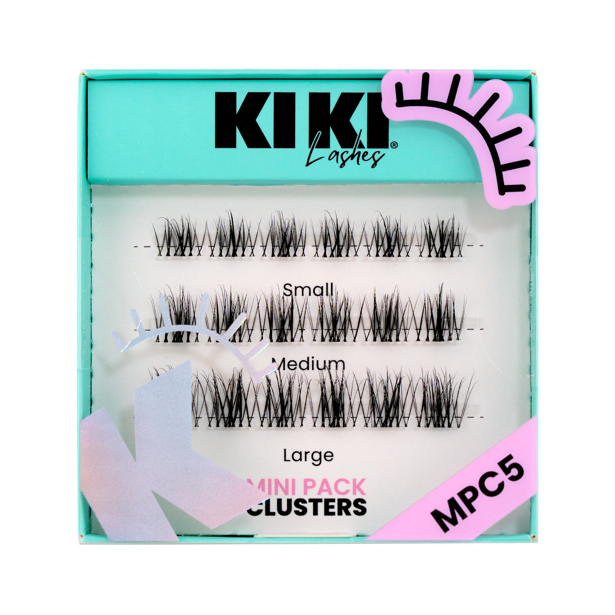 Pestañas postizas KIKI | MINI PACK CLUSTERS Kiki lashes