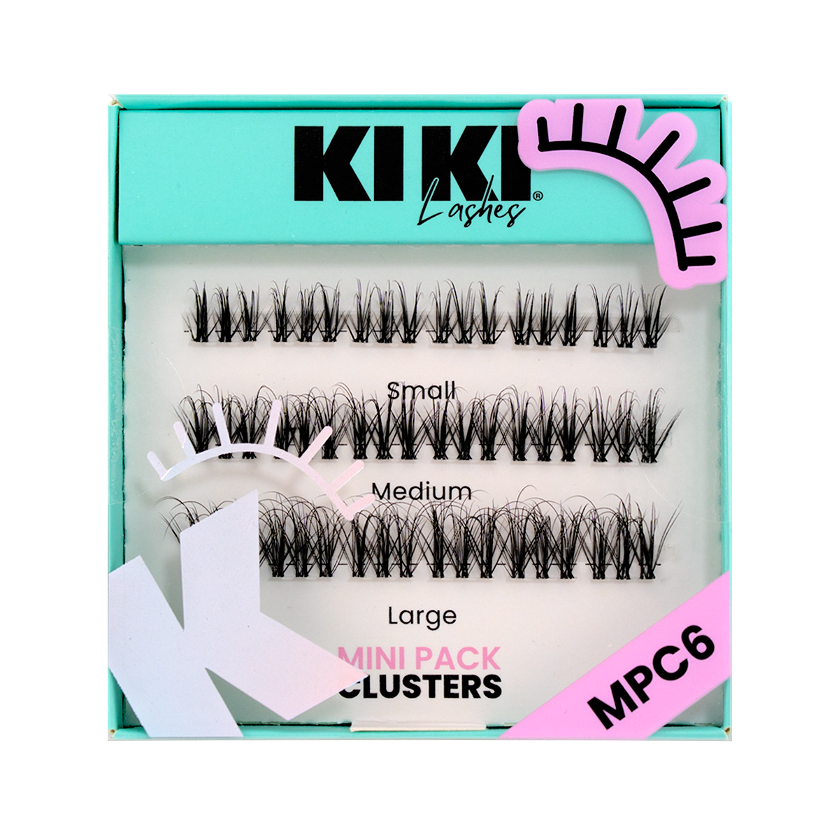 Pestañas postizas KIKI | MINI PACK CLUSTERS Kiki lashes