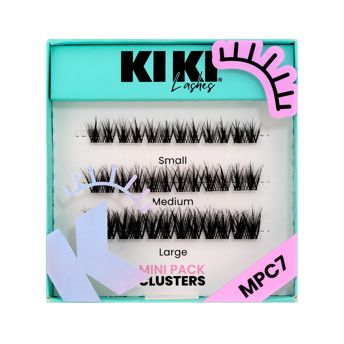 Pestañas postizas KIKI | MINI PACK CLUSTERS Kiki lashes