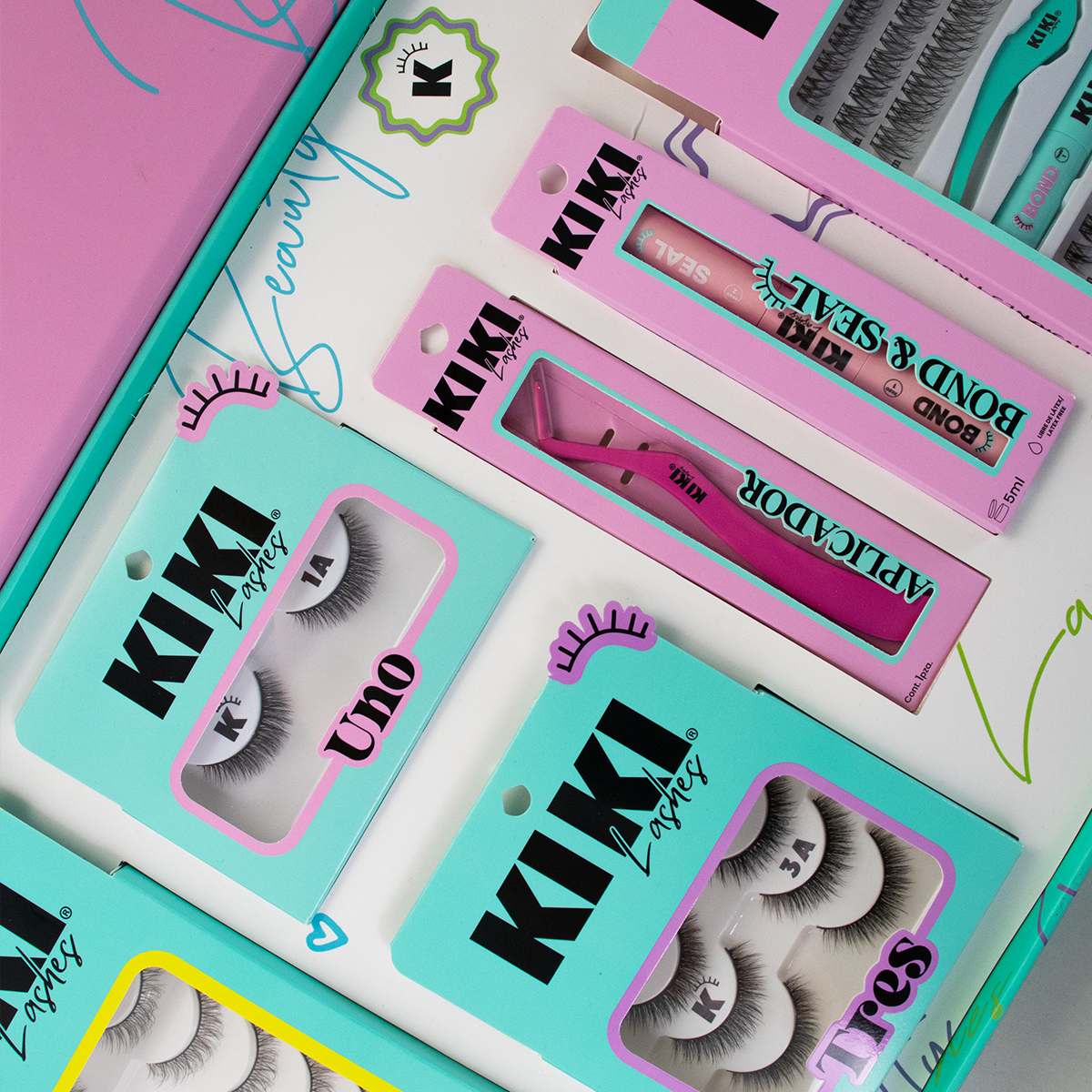 K.1. PR EXCLUSIVO KIKI LASHES Kiki lashes