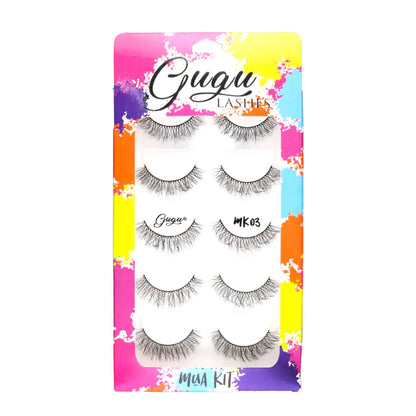Pestañas postizas GUGU Gugu MUA Kit Gugu lashes