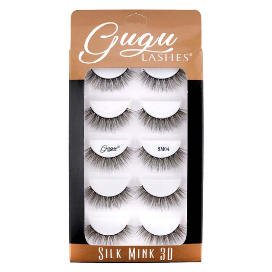 Pestañas postizas Gugu Silk Mink 3D Lashes