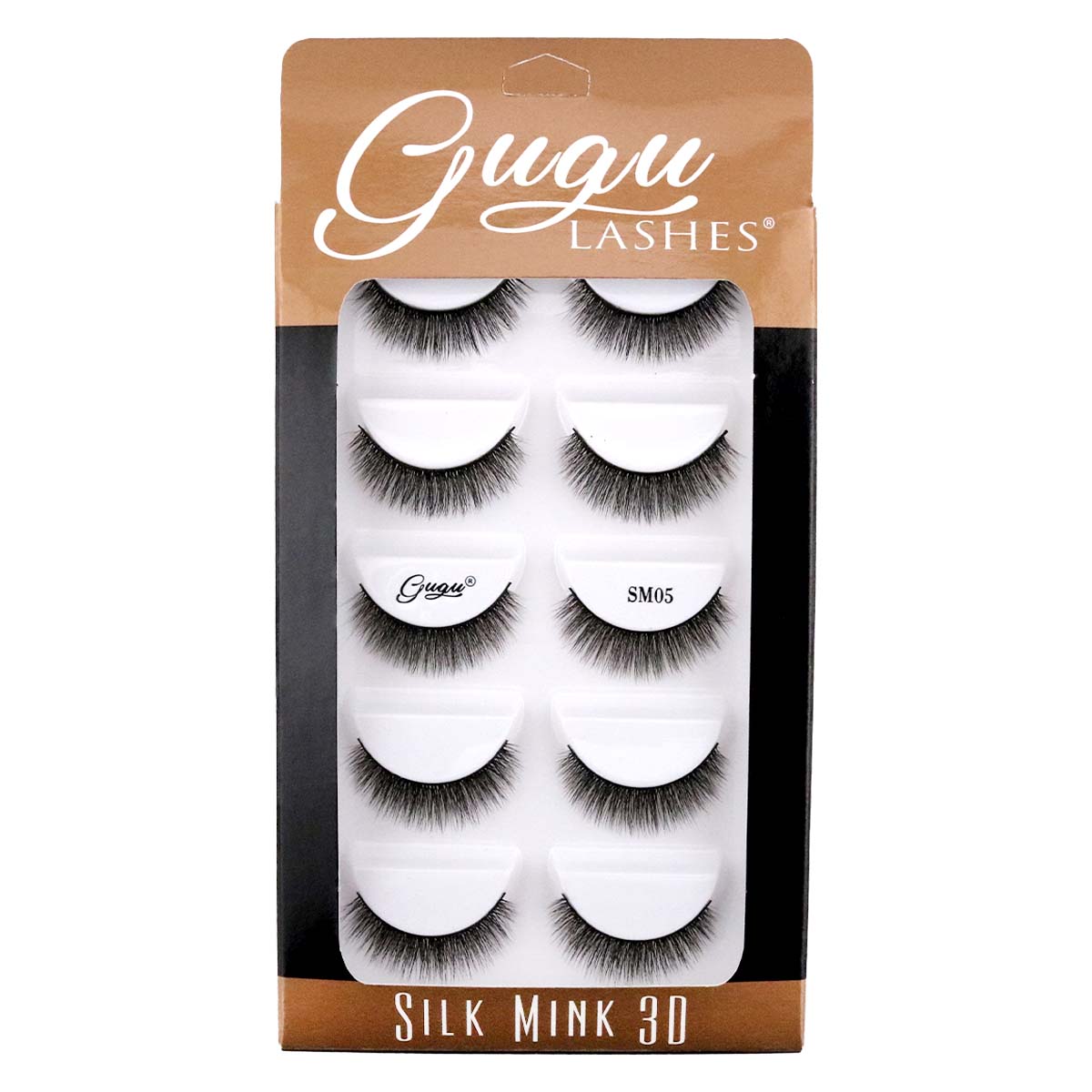 Pestañas postizas Gugu Silk Mink 3D Lashes