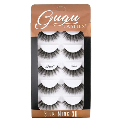 Pestañas postizas Gugu Silk Mink 3D Lashes Gugu lashes