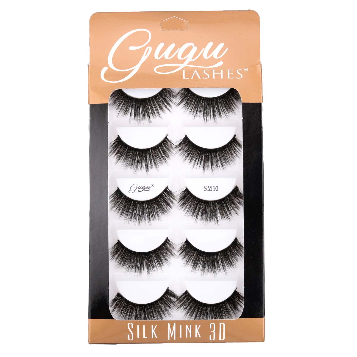 Pestañas postizas Gugu Silk Mink 3D Lashes