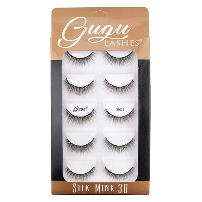 Pestañas postizas Gugu Silk Mink 3D Lashes Gugu lashes