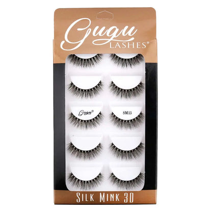 Pestañas postizas Gugu Silk Mink 3D Lashes Gugu lashes
