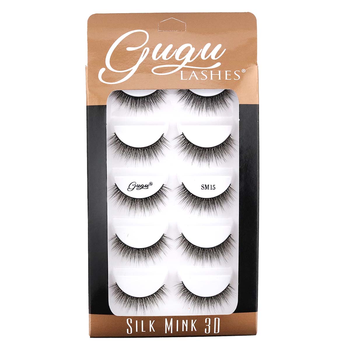 Pestañas postizas Gugu Silk Mink 3D Lashes