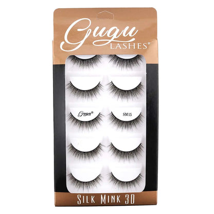 Pestañas postizas Gugu Silk Mink 3D Lashes Gugu lashes
