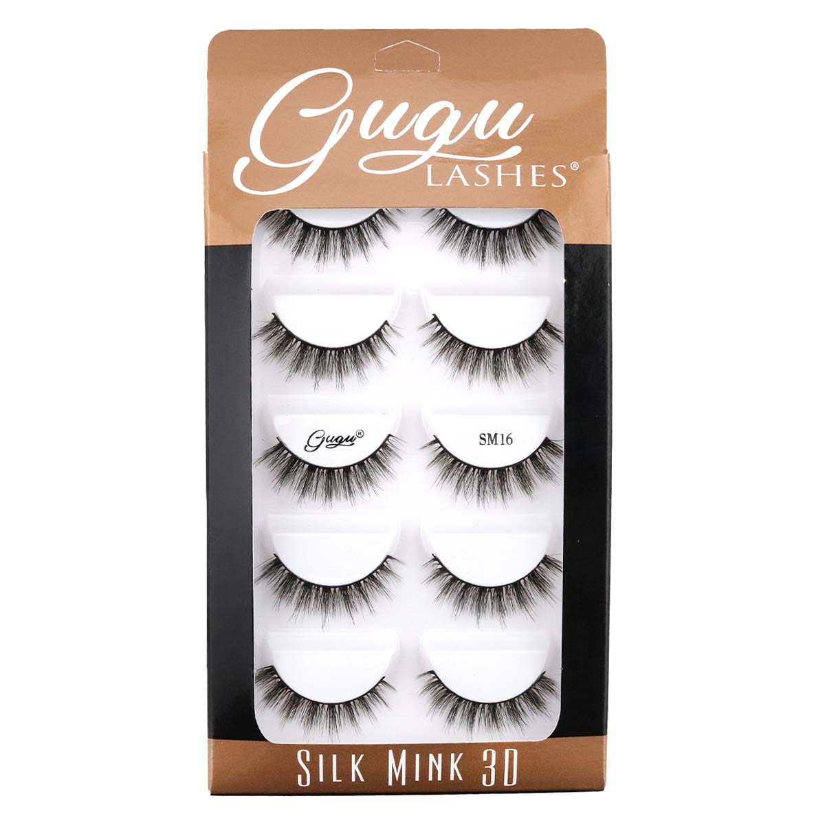 Pestañas postizas Gugu Silk Mink 3D Lashes