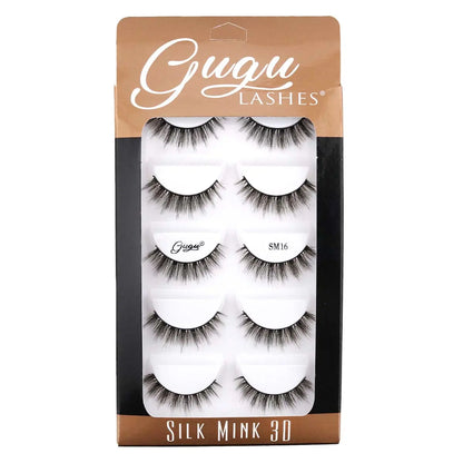 Pestañas postizas Gugu Silk Mink 3D Lashes Gugu lashes