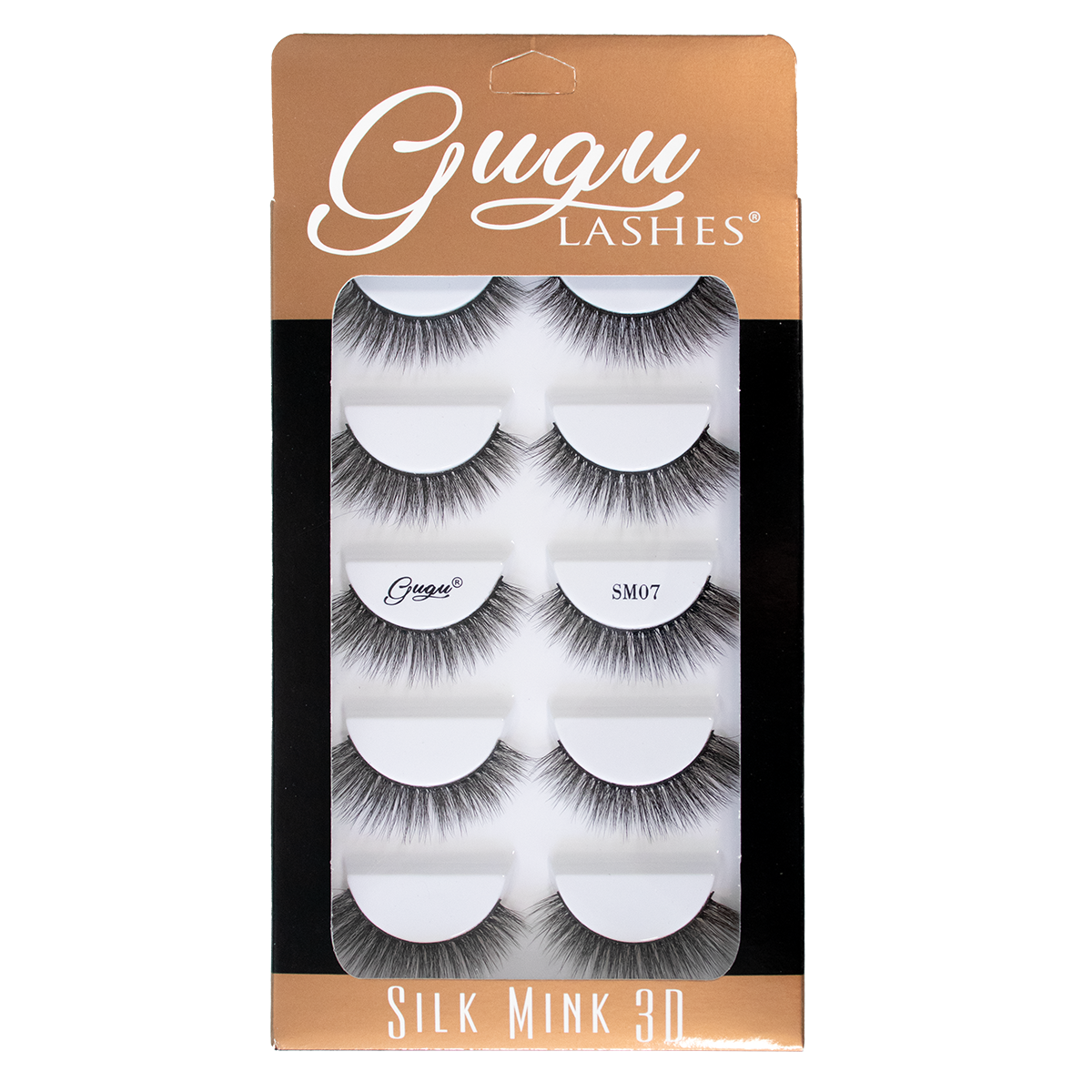 Pestañas postizas Gugu Silk Mink 3D Lashes