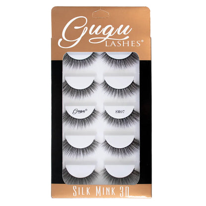 Pestañas postizas Gugu Silk Mink 3D Lashes Gugu lashes
