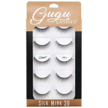 Pestañas postizas Gugu Silk Mink 3D Lashes Gugu lashes